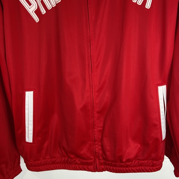 MLB Genuine Merchandise Philadelphia Phillies Lightweight Varsity Jacket Mens XL - Picture 3 of 7